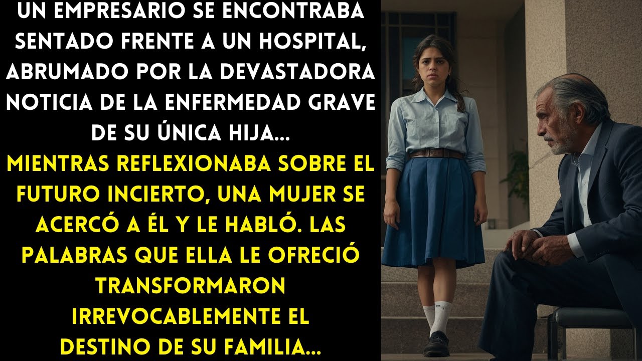 LAS PALABRAS DE UNA EXTRAÑA QUE CAMBIARON EL DESTINO DE UN EMPRESARIO Y SU HIJA...