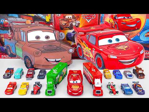 Disney Pixar Cars Unboxing Review | Lightning Mcqueen, Tow Mater, Doc Hudson, Sally Carrera, Cruz