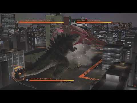 GODZILLA PS5 4K HDR - Godzilla 2014 vs Destoroyah vs Burning Godzilla