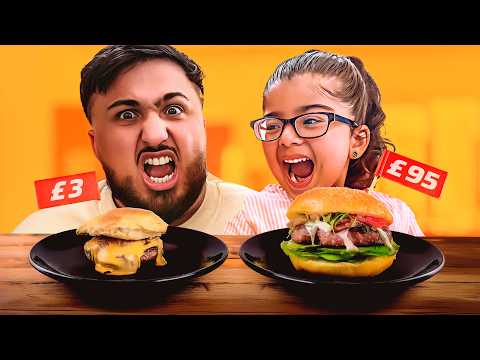 $1 Burger vs $100 Burger – 4-Year-Old Picks the Winner!