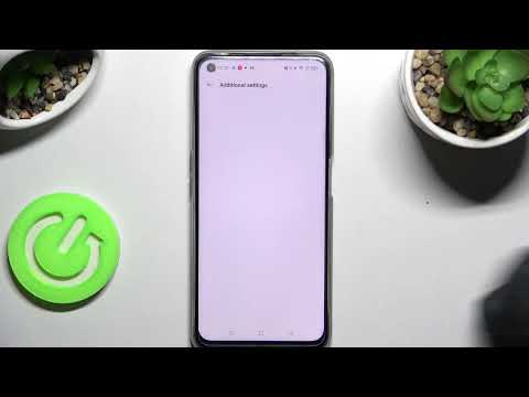 How to Enter Text Correction Options in Realme Narzo 50?