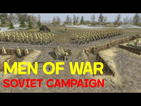 Men of War (2009) - Soviet Union Campaign Playthrough (Full Game - Long play - No Commentary)