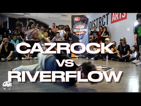 CAZROCK vs RIVERFLOW | Top 16 | Youth Breaking Championship - Vegas | United in Hip Hop | #SXSTV