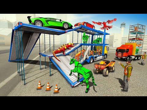 Multi Robot Transform Truck Transporter - Android Gameplay HD