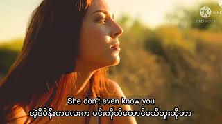 Invisible - Taylor Swift - Myanmar Subtitles #mmsub #taylorswift ##invisible