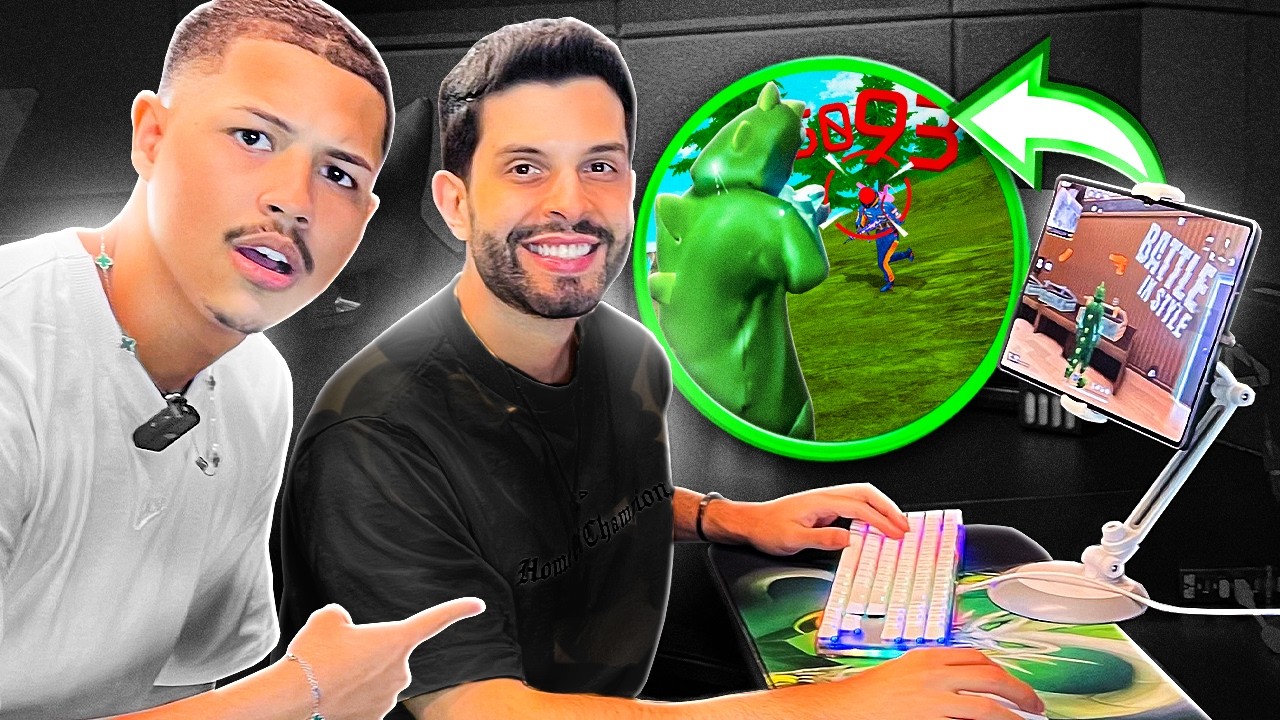 FUI NA CASA DO PLAYHARD E MONTAMOS UM SUPER MOBILADOR!