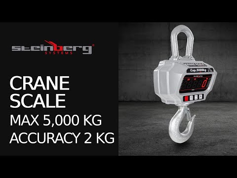 video - Crane Scale - 5,000 kg / 2 kg