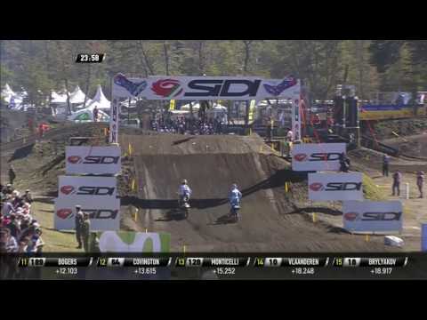 MXGP of Patagonia Argentina Benoit Paturel passes Thomas Kjer Olsen