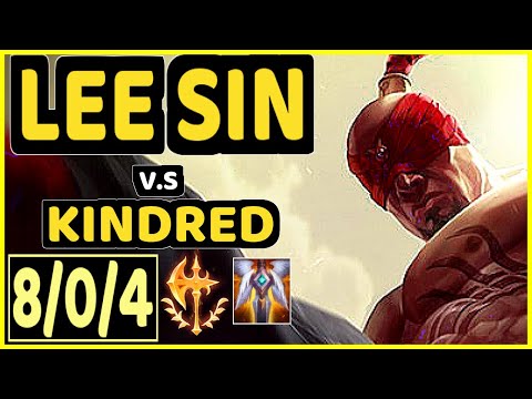 SEVENARMY (LEE SIN) vs KINDRED - 8/0/4 KDA JUNGLE CHALLENGER GAMEPLAY - EUW