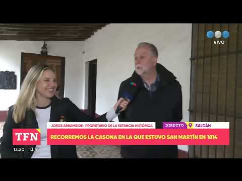 LA CASONA DE SALDÁN EN LA QUE ESTUVO SAN MARTÍN