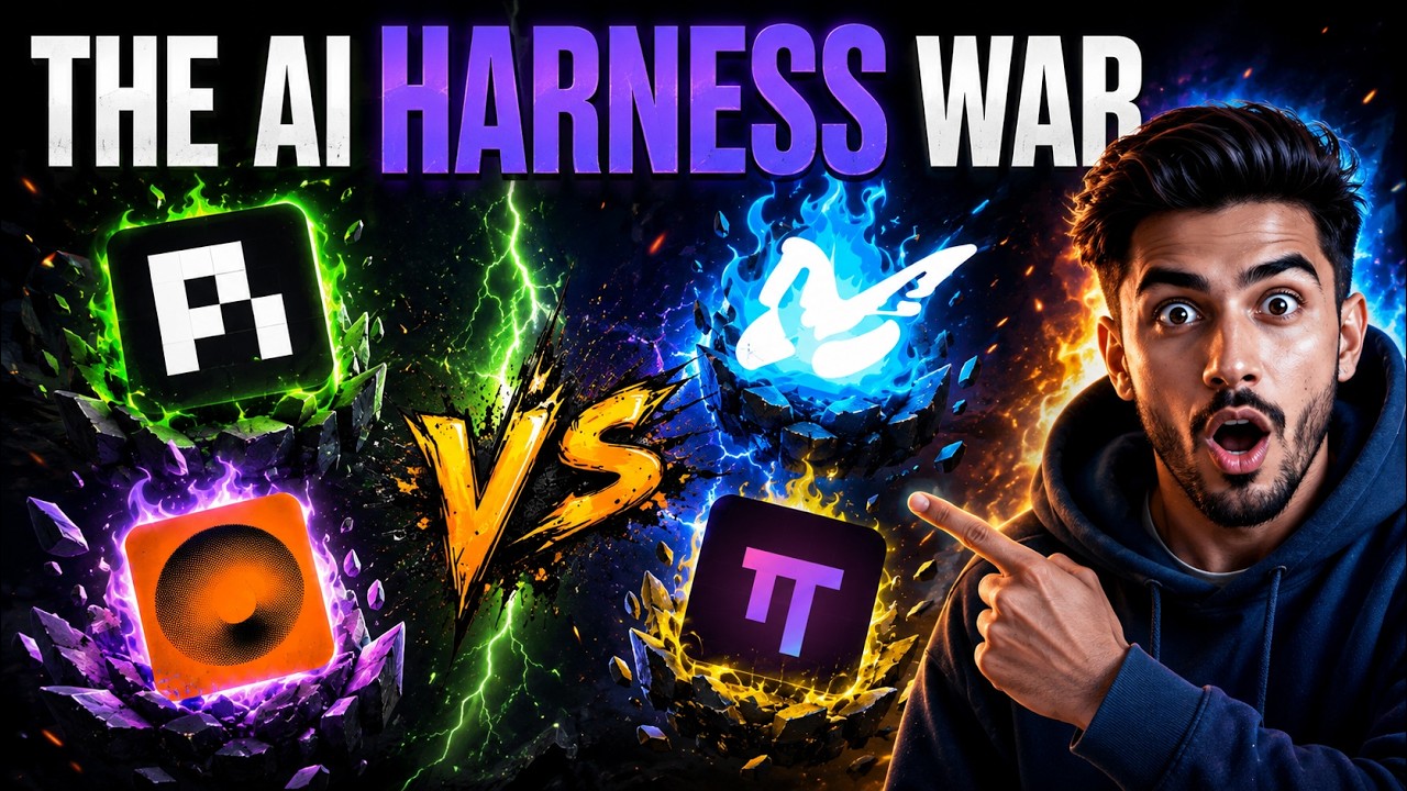 Pi vs Oh My Pi vs Prime Agent vs jcode! (The AI Harness War)