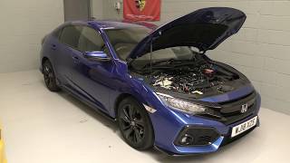 Honda Civic Mk10 MAF Mass Air Flow Location 2016   onwards
