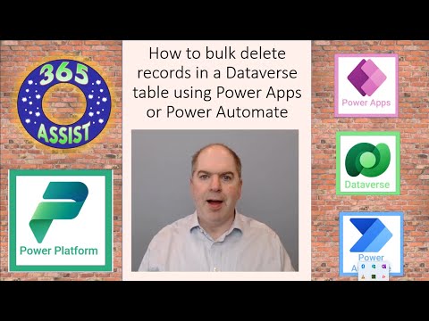 How to bulk delete records in a Dataverse table using Power Apps or Power Automate How to bulk delete records in a Dataverse table using Power Apps or Power Automate