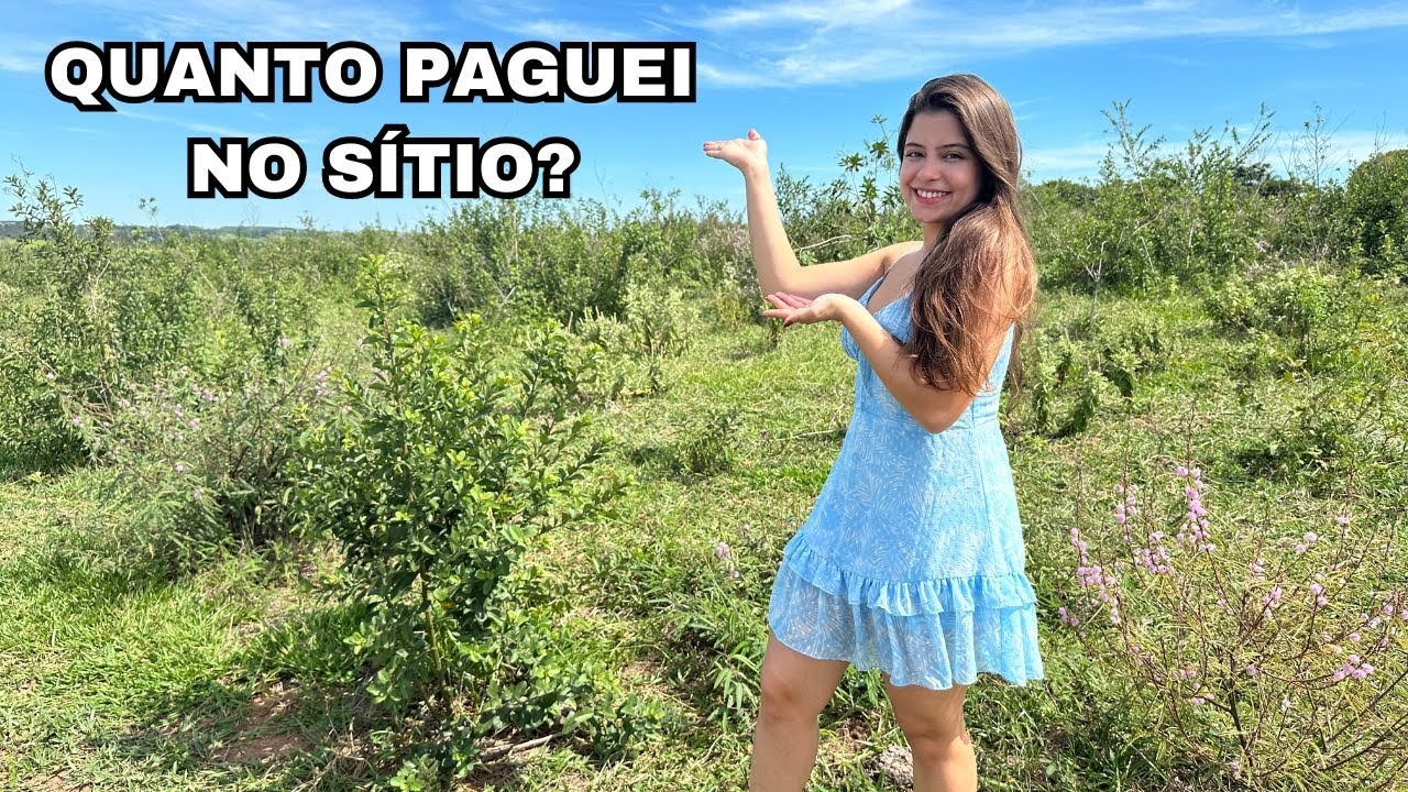 Porque mudei da cidade para a roça com 24 anos? Conheça meu sítio!