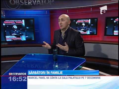Marcel Pavel va cânta la Sala Palatului pe 7 decembrie