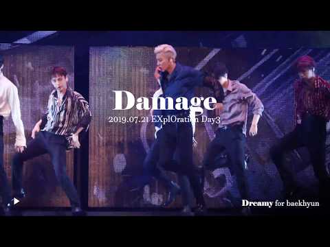 20190721 EXplOration Damage (Baekhyun focus) 백현 fancam