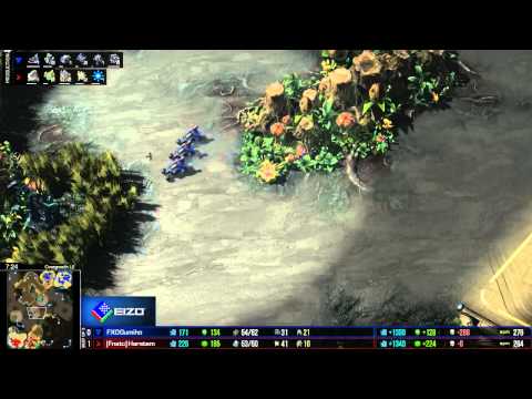 SC2 2015 Harstem vs Gumiho Game 2 Semi Final EIZO Holiday Brawl Starcraft 2 Tournament