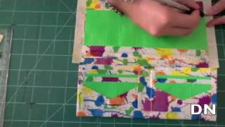 How to make a Duct tape Women's Wallet