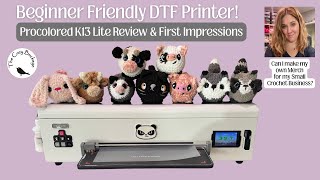 Beginner Friendly DTF Printer! Procolored K13 Lite Review & First Impressions