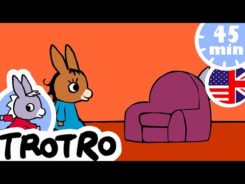 45 MINUTES OF TROTRO - 🤩  Trotro plays with Lili 🤩
