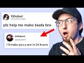 Teaching A Noob Producer How To Make Beats From Scratch