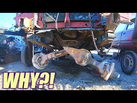 WEIRDEST front end going in my 4x4! Dana 50 TTB ??
