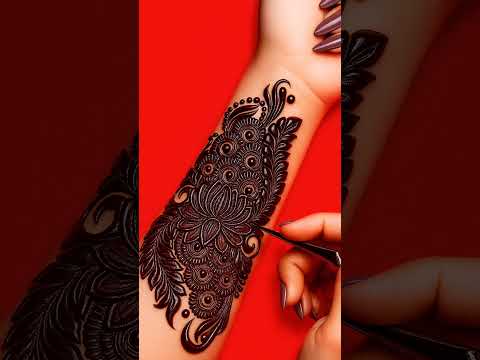 mehandi ke design simple||simple mehandi back hand|| mehndi designs||