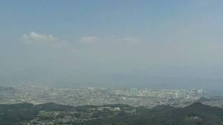 preview picture of video 'View of Sakurajima, and Kagoshima City, Japan'