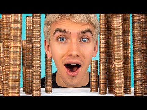 2nd YouTube video about how much is 10 000 pennies