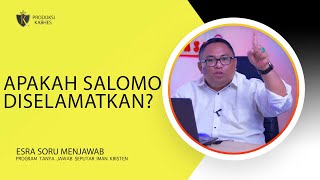 Download lagu PDT. ESRA SORU : APAKAH SALOMO DISELAMATKAN ? mp3 Download lagu PDT. ESRA SORU : APAKAH SALOMO DISELAMATKAN ? mp3