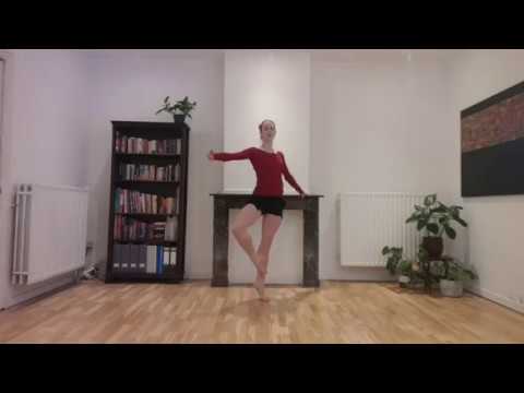 Ballet Quarantine Day 13 - Soloist Dancer Shelby Williams Teaches A Contemporary Ballet Class PART 1