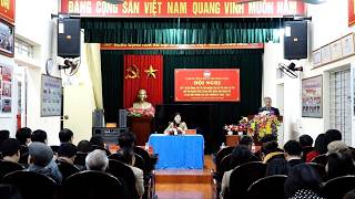 Thường trực Ủy ban MTTQ Việt Nam phường Tam Điệp tổ chức Hội nghị lấy ý kiến nhận xét và tín nhiệm của cử tri nơi cư trú tại TDP 18 đối với người ứng cử đại biểu Quốc hội khóa XVI và đại biểu HĐND các cấp, nhiệm kỳ 2026–2031.