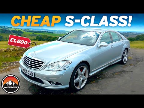 I BOUGHT A CHEAP MERCEDES S-CLASS FOR £1,800!