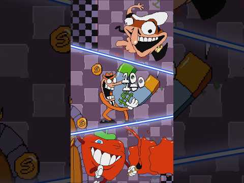 10 NEW SUPER TAUNT ANIMATIONS in Pizza Tower Mods 🔥 Pizza Tower Shorts #pizzatowershorts