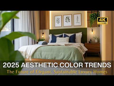 2025 Modern Luxury Interiors: Smart Lighting & Aesthetic Color Trends for Elegant Living Spaces