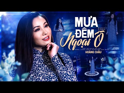 Mưa Đêm Ngoại Ô - Hoàng Châu | Ca Khúc Bolero Ai Nghe Cũng Khen Hay | Bolero Music