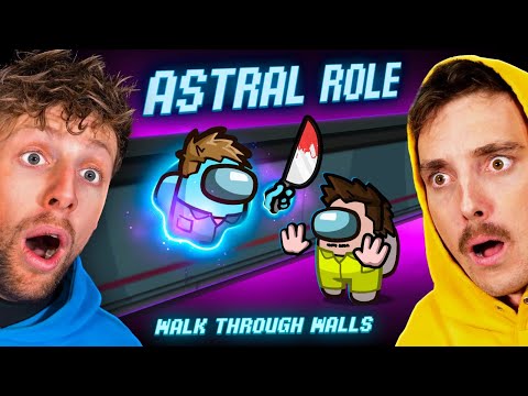 SIDEMEN AMONG US BUT THE IMPOSTOR CAN WALK THROUGH WALLS