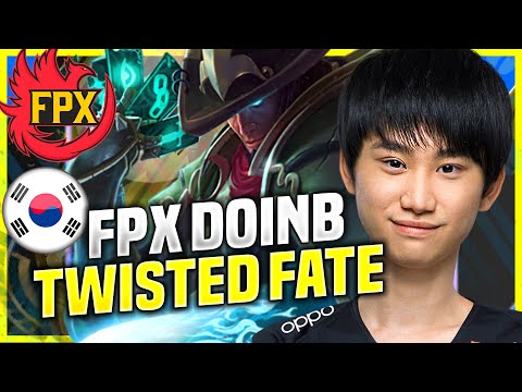 DOINB DOMINATING TWISTED FATE! - FPX Doinb Plays Twisted Fate Mid vs Lucian! | KR SoloQ Patch 10.22