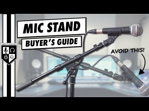 Avoid These MISTAKES When Buying A Mic Stand For Your Home Studio!
