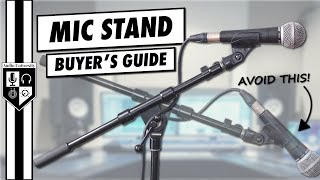 Avoid These MISTAKES When Buying A Mic Stand For Your Home S