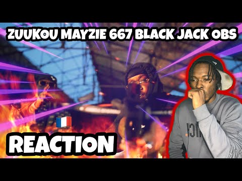 AMERICAN REACTS TO FRENCH RAP! Zuukou Mayzie 667 - ConsTanTine Feat Black Jack Obs (Official Video)