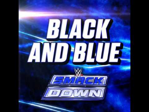 2014: WWE Friday Night Smackdown 15th & New Official Bumper Theme Song - "Black & Blue"