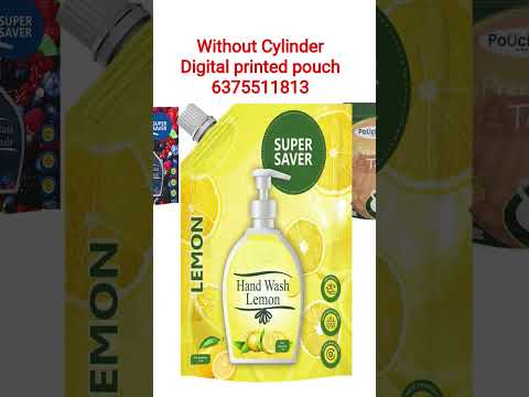 Digital Printing Stand Up Pouches
