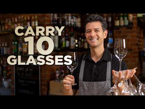 The Secret to Carrying 10 Glasses Like a Pro Server