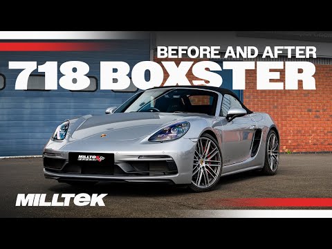 Porsche 718 Boxster GTS 4.0L - Milltek Sport
