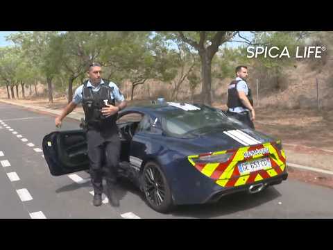 Gendarmerie nationale : course poursuite à grande vitesse en Alpine