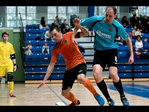 Estonian Futsal Cup Final 2018. Narva United FC - Viimsi FC Rinopal 4-4 (6-7 Pen)
