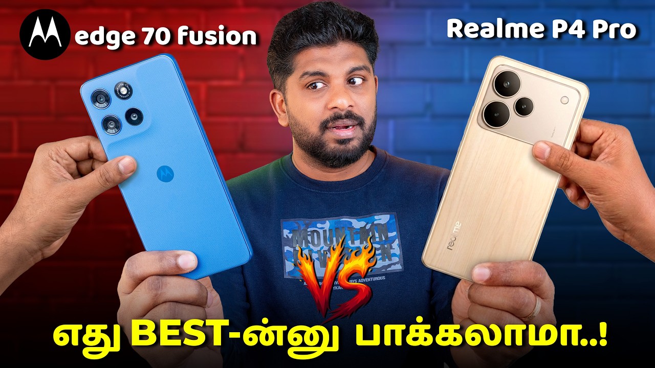 Motorola Edge 70 Fusion vs Realme P4 Pro - Best Phone Under ₹30,000? 🤔 Tamil Review & Comparison