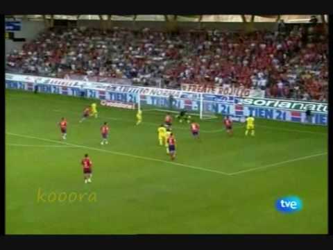 Numancia vs Villarreal CF 1-2 LA LIGA 08/2009
