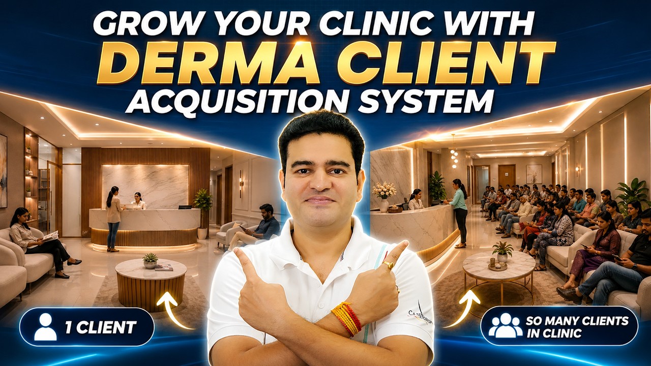 Grow Your Clinic With Derma Client Acquisition System | #dermatologyclinic